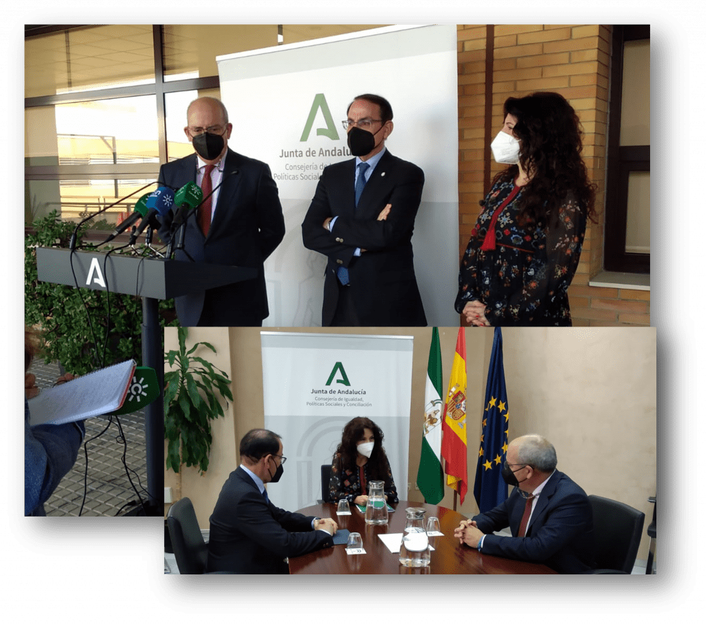 Fructífero encuentro institucional entre la Consejera de Igualdad, el ...