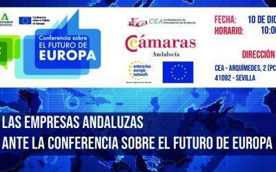 Las empresas andaluzas ante la Conferencia sobre el Futuro de Europa