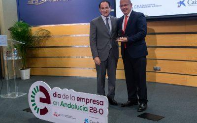 Las Cámaras de Andalucía son reconocidas por la CEA por su labor de apoyo al tejido productivo en el Día de la Empresa